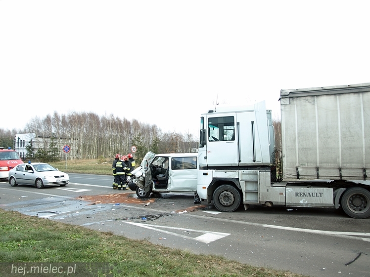 Wypadek na ul. Wojska Polskiego
