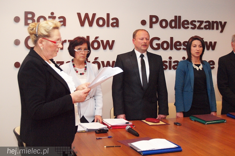 Pierwsza Sesja Rady Gminy Mielec