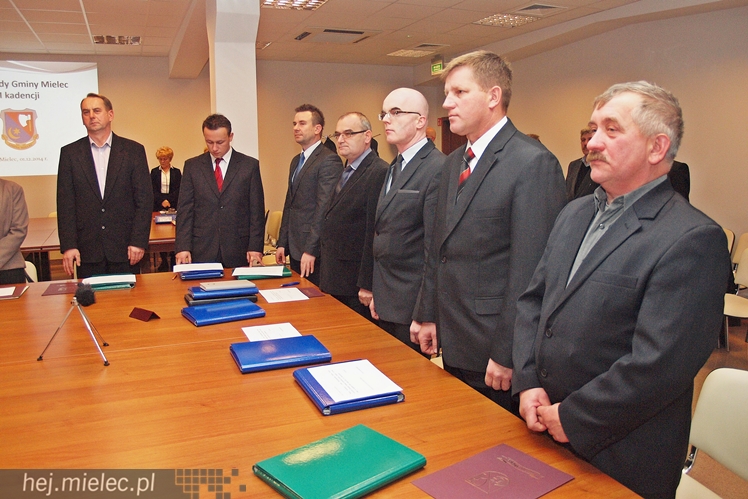 Pierwsza Sesja Rady Gminy Mielec