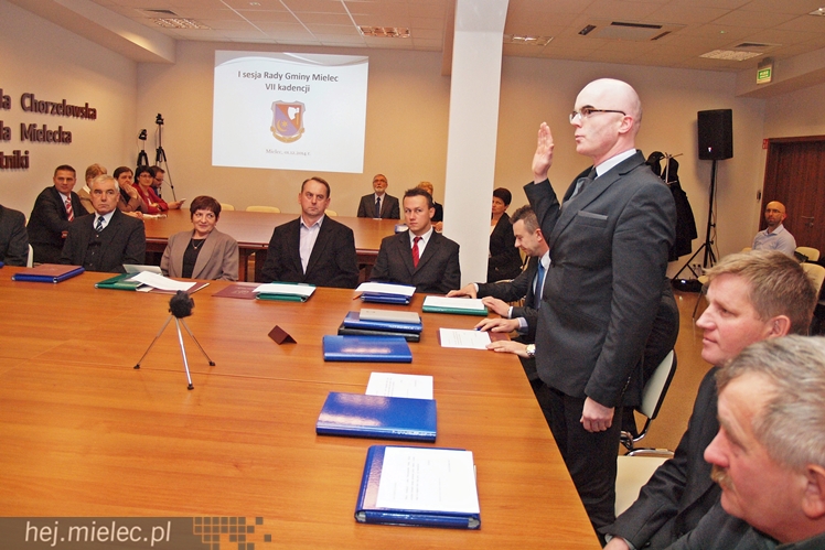 Pierwsza Sesja Rady Gminy Mielec