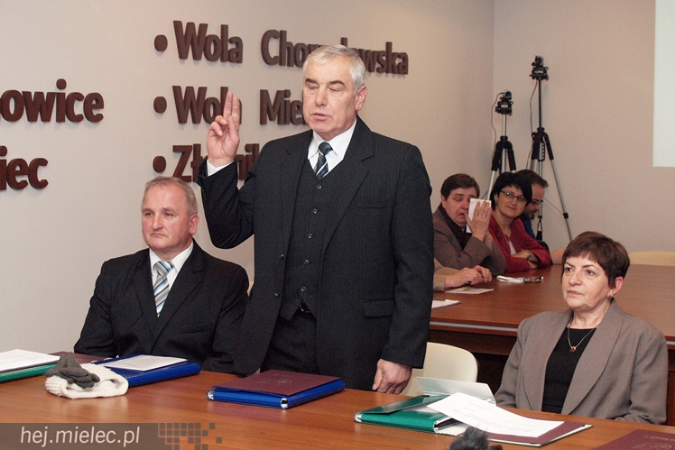 Pierwsza Sesja Rady Gminy Mielec