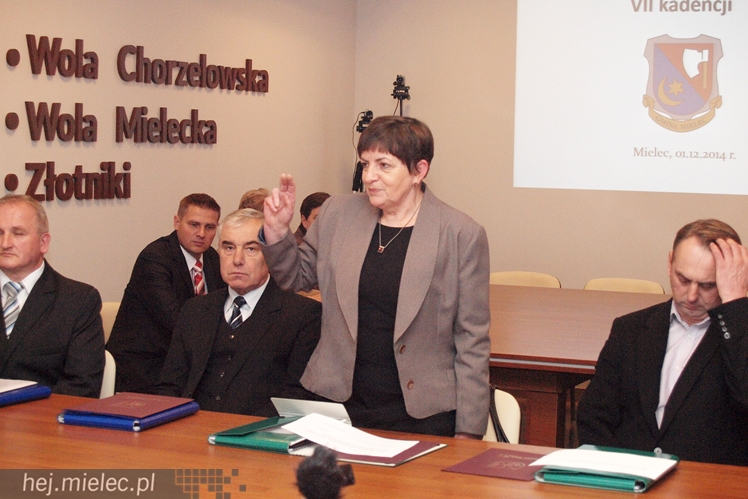 Pierwsza Sesja Rady Gminy Mielec