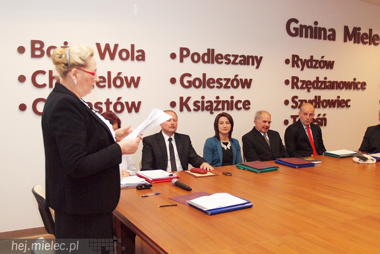 Pierwsza Sesja Rady Gminy Mielec