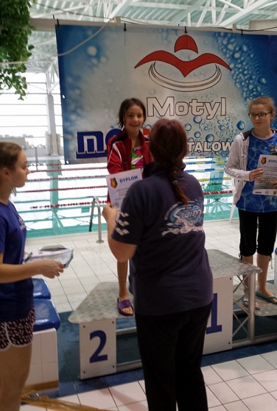 Mikołajkowe pływanie na zakończenie Podkarpackiej Ligi Dzieci