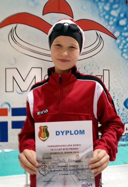 Mikołajkowe pływanie na zakończenie Podkarpackiej Ligi Dzieci