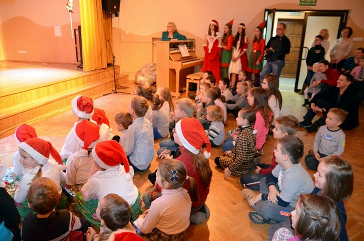 Spotkanie z Mikołajem w Ośrodku Kultury w Chorzelowie