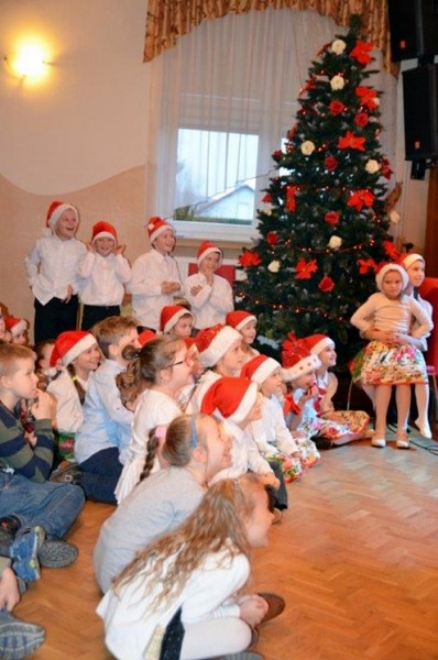 Spotkanie z Mikołajem w Ośrodku Kultury w Chorzelowie