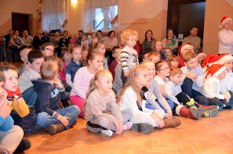 Spotkanie z Mikołajem w Ośrodku Kultury w Chorzelowie