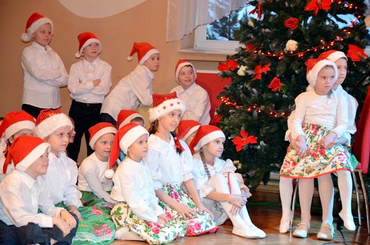 Spotkanie z Mikołajem w Ośrodku Kultury w Chorzelowie