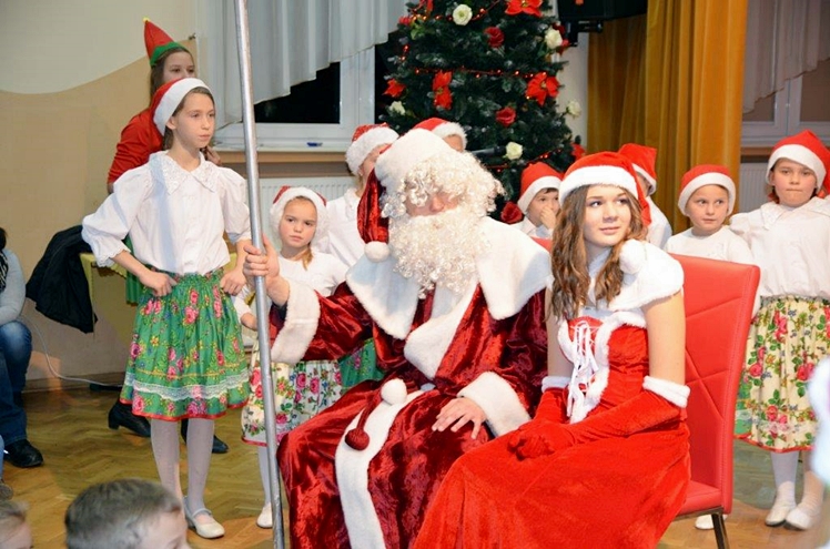 Spotkanie z Mikołajem w Ośrodku Kultury w Chorzelowie