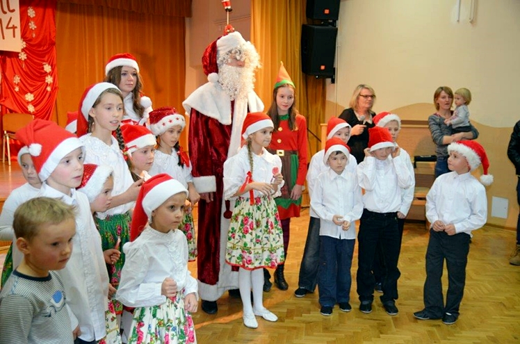 Spotkanie z Mikołajem w Ośrodku Kultury w Chorzelowie