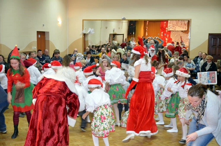 Spotkanie z Mikołajem w Ośrodku Kultury w Chorzelowie