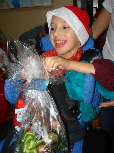 Wizyta Św. Mikołaja w placówkach w Pniu