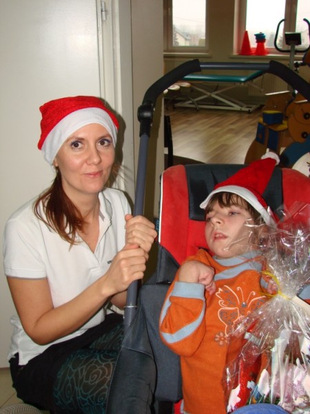 Wizyta Św. Mikołaja w placówkach w Pniu