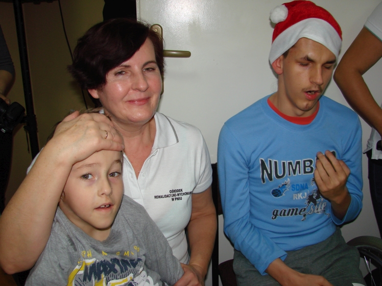 Wizyta Św. Mikołaja w placówkach w Pniu