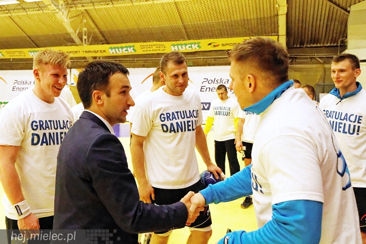 Prezydent u szczypiornistów