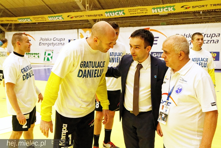 Prezydent u szczypiornistów