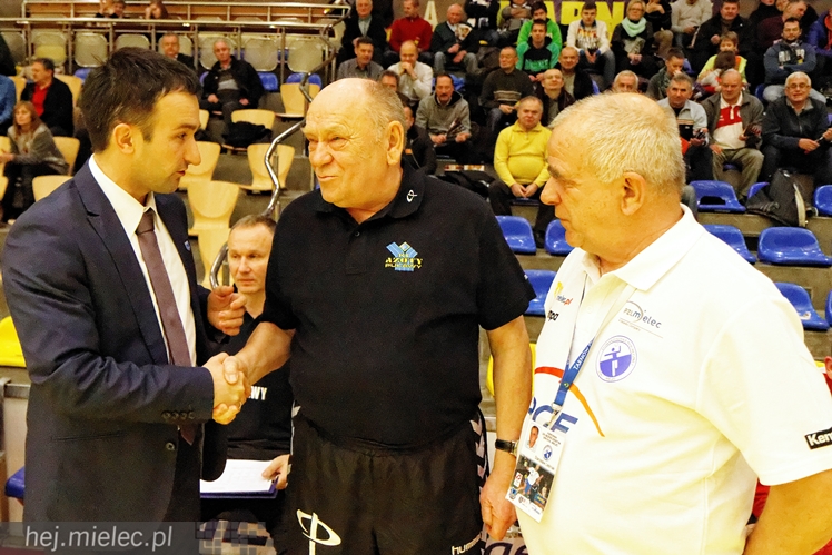 Prezydent u szczypiornistów