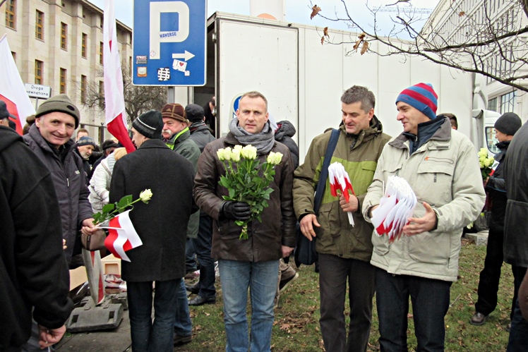 Mielczanie szli w marszu organizowanym przez PiS