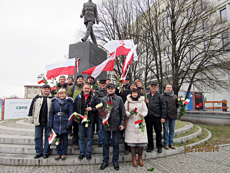 Mielczanie szli w marszu organizowanym przez PiS