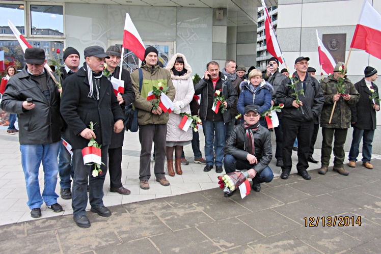 Mielczanie szli w marszu organizowanym przez PiS