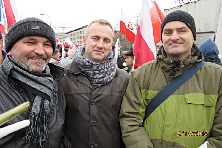 Mielczanie szli w marszu organizowanym przez PiS