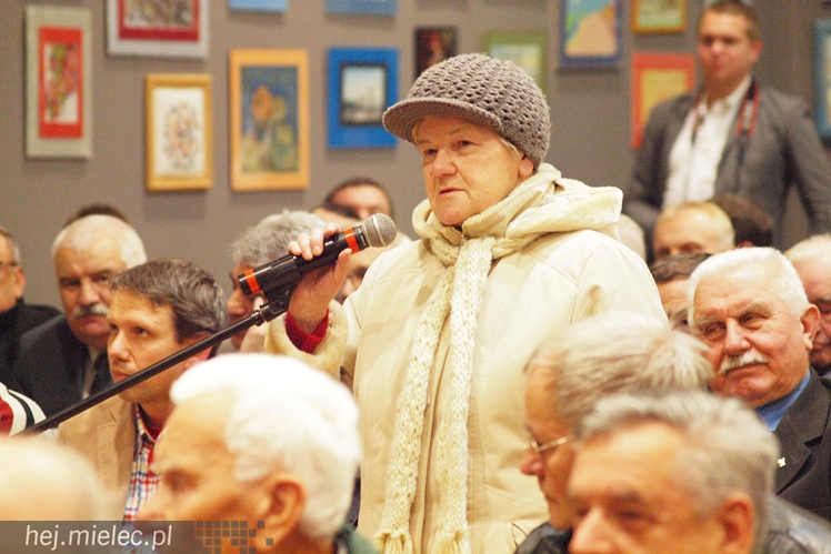 Mieszkańcy osiedli z centrum Mielca przez 4 godziny zgłaszali swoje wnioski