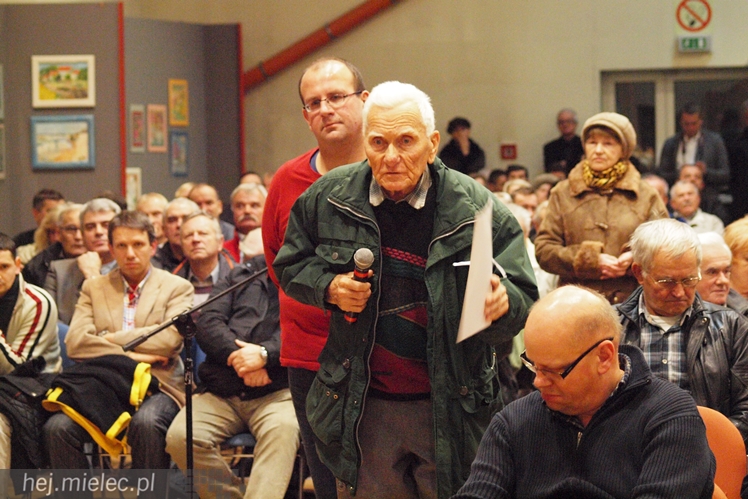 Mieszkańcy osiedli z centrum Mielca przez 4 godziny zgłaszali swoje wnioski