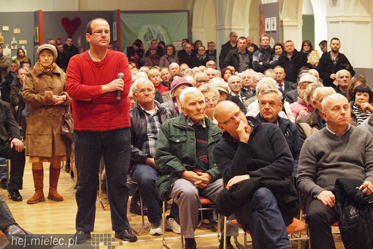 Mieszkańcy osiedli z centrum Mielca przez 4 godziny zgłaszali swoje wnioski