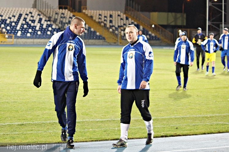 Mecz Wigilijny 2014 na Stadionie Miejskim: Piłkarze - Kibice 6:5