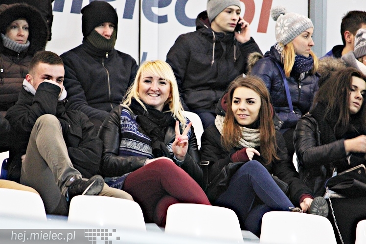 Mecz Wigilijny 2014 na Stadionie Miejskim: Piłkarze - Kibice 6:5