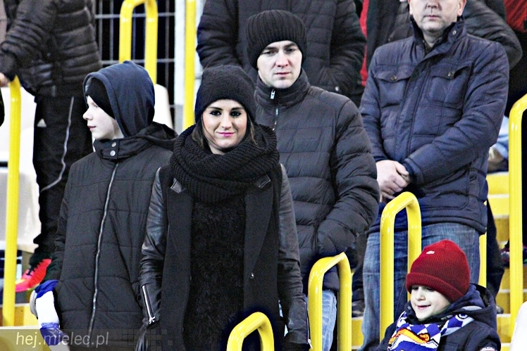 Mecz Wigilijny 2014 na Stadionie Miejskim: Piłkarze - Kibice 6:5