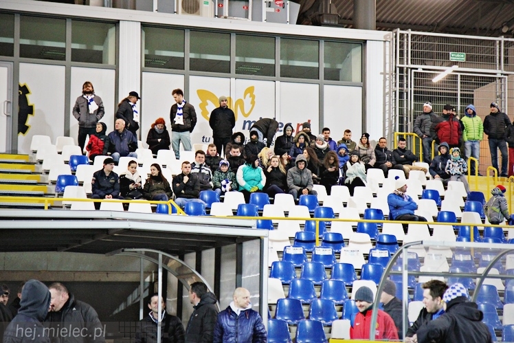 Mecz Wigilijny 2014 na Stadionie Miejskim: Piłkarze - Kibice 6:5