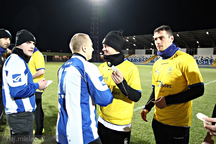 Mecz Wigilijny 2014 na Stadionie Miejskim: Piłkarze - Kibice 6:5