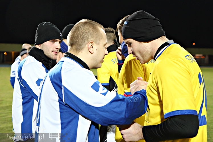 Mecz Wigilijny 2014 na Stadionie Miejskim: Piłkarze - Kibice 6:5