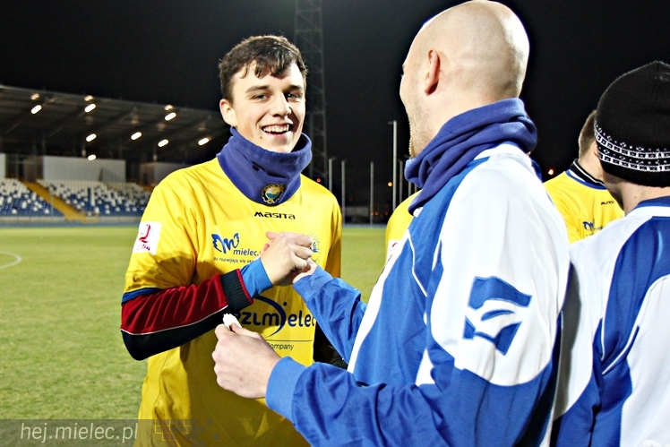 Mecz Wigilijny 2014 na Stadionie Miejskim: Piłkarze - Kibice 6:5