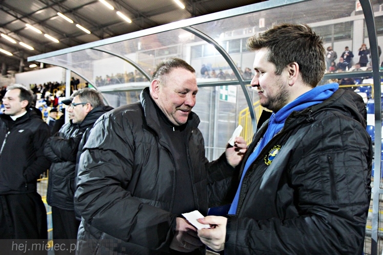Mecz Wigilijny 2014 na Stadionie Miejskim: Piłkarze - Kibice 6:5