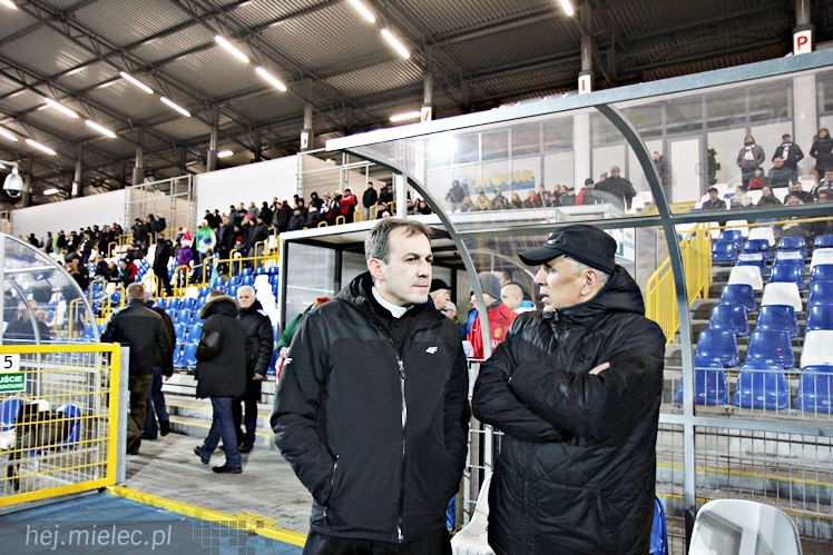 Mecz Wigilijny 2014 na Stadionie Miejskim: Piłkarze - Kibice 6:5