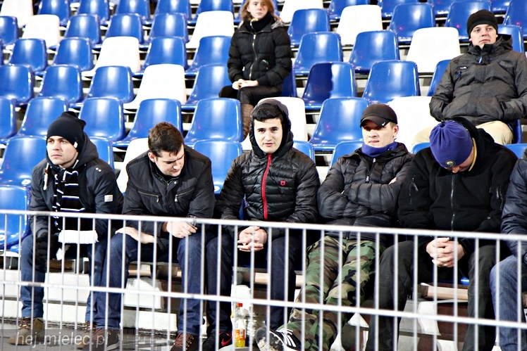 Mecz Wigilijny 2014 na Stadionie Miejskim: Piłkarze - Kibice 6:5