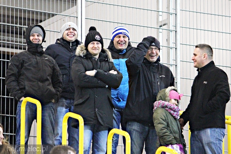 Mecz Wigilijny 2014 na Stadionie Miejskim: Piłkarze - Kibice 6:5