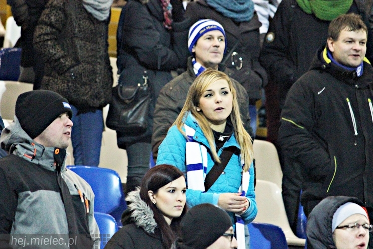 Mecz Wigilijny 2014 na Stadionie Miejskim: Piłkarze - Kibice 6:5