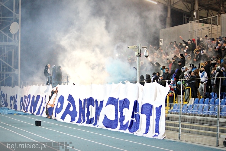 Mecz Wigilijny 2014 na Stadionie Miejskim: Piłkarze - Kibice 6:5