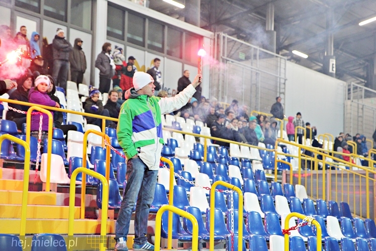 Mecz Wigilijny 2014 na Stadionie Miejskim: Piłkarze - Kibice 6:5