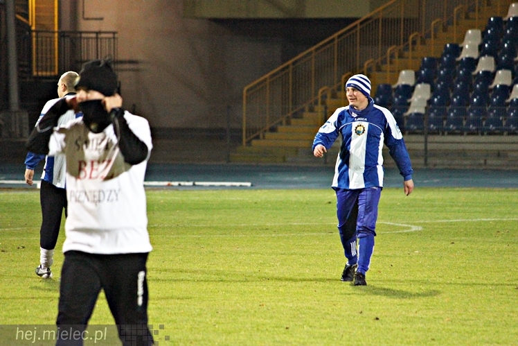 Mecz Wigilijny 2014 na Stadionie Miejskim: Piłkarze - Kibice 6:5