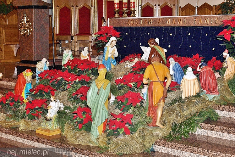 Żłóbki w mieleckich kościołach 2014