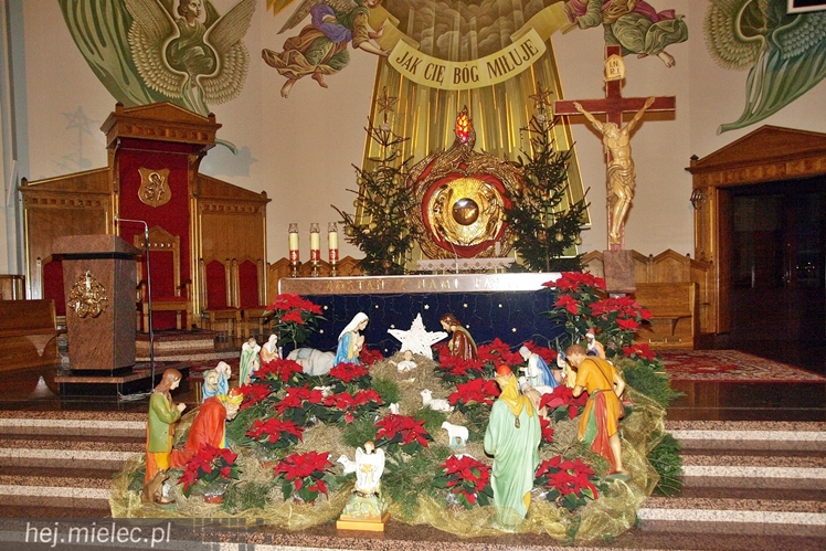 Żłóbki w mieleckich kościołach 2014