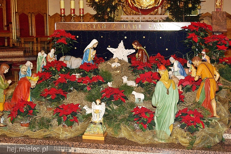 Żłóbki w mieleckich kościołach 2014