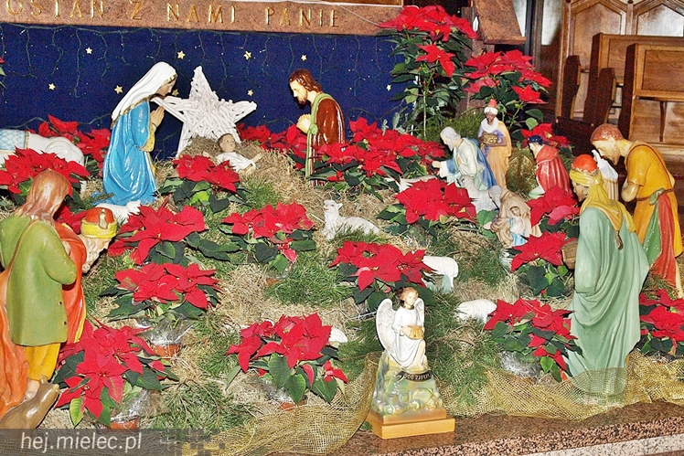 Żłóbki w mieleckich kościołach 2014
