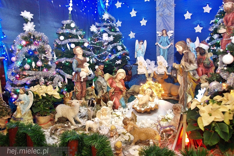 Żłóbki w mieleckich kościołach 2014