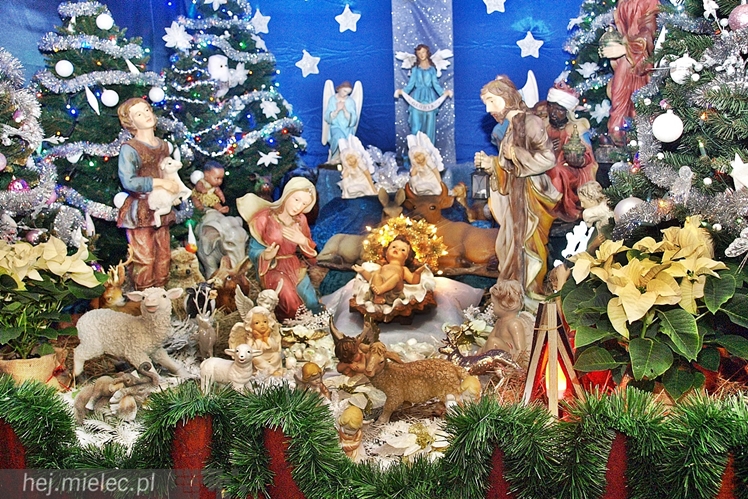 Żłóbki w mieleckich kościołach 2014
